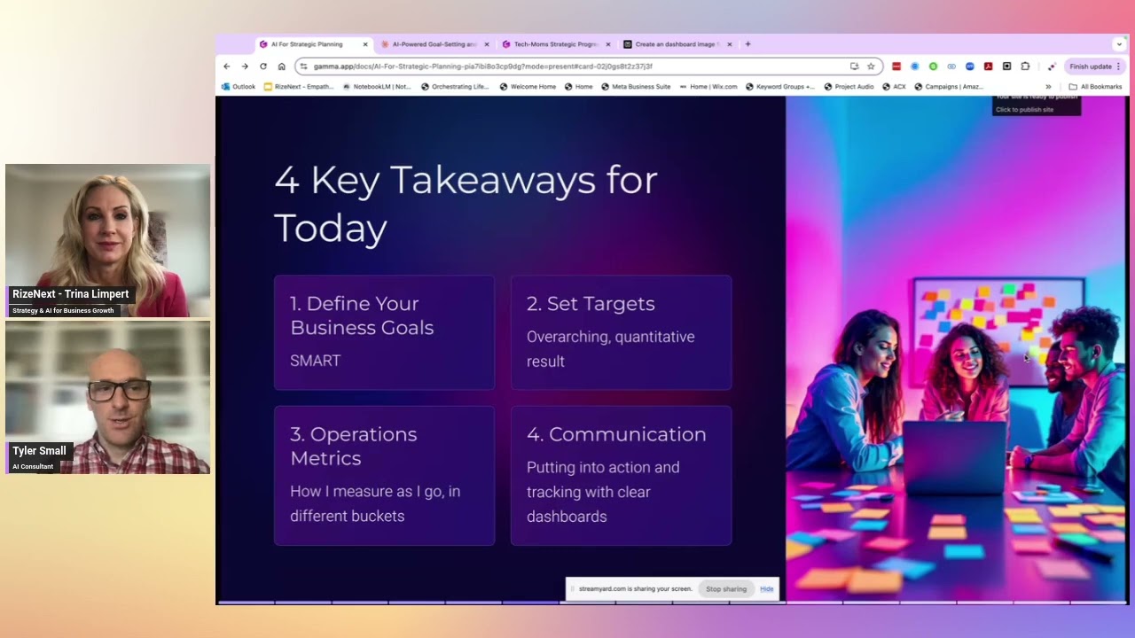Mastering AI for Strategic Planning : Goals, Targets, & Metrics