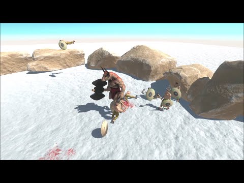 Remastered Minotaur vs Attackers | Animal Revolt Battle Simulator ARBS