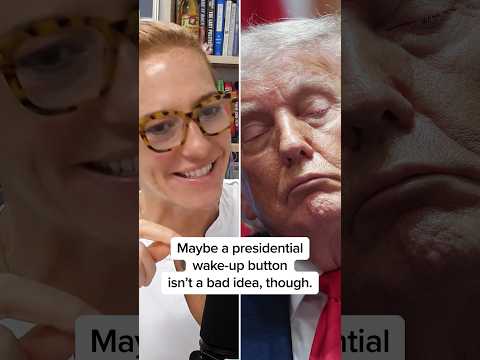 Maybe a presidential wake-up button isn't a bad idea, though.