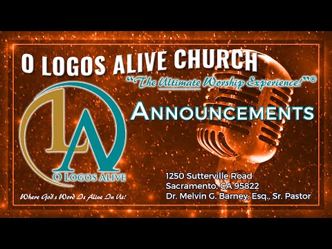 103022 Announcements