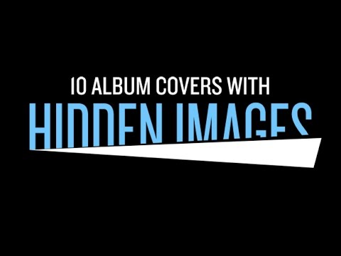 10 Album Covers with Secret Hidden Images
