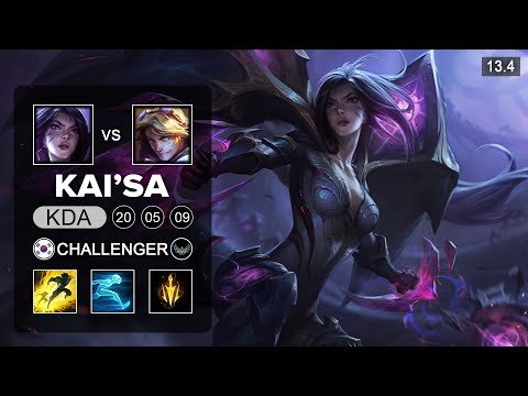 Deft Kai'Sa vs Ezreal ADC - KR Challenger - Patch 13.4 Season 13