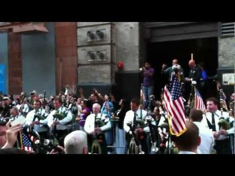 FDNY Emerald Society Pipes and Drums at 