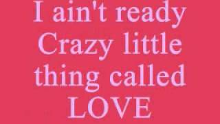 this crazy little thing called love lyrics