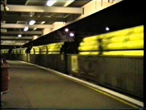 Trains - 8227 8018 8037 8014 on PB4 seen here at Cringila on 2-4-97