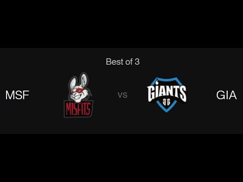 MSF vs GIA Highlights Game 2 EU LCS Spring 2017 W1D2 Misfits vs Giants