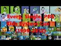 All PBS Kids System Cues 1999 2012