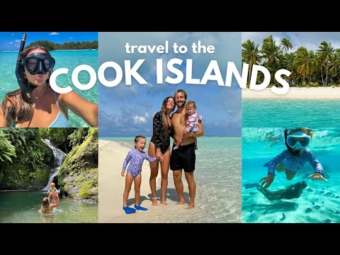 COOK ISLANDS TRAVEL VLOG - Rarotonga & Aitutaki as a family of 4!