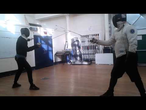 Alexander Makarov vs. Marco Danelli. Single rapier.