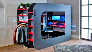 UNGLAUBLICHE SCHLAFZIMMER UND PLATZSPARENDE MÖBEL