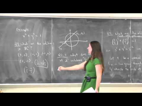 Arithmetic Geometry: From Circles to Circular Counting by Dr. Adriana Salerno