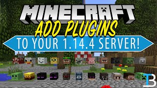 How To Add Plugins To a Minecraft 1.14.4 Server (Install Plugins on Your Minecraft Server!)