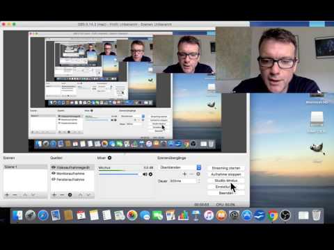 Open Broadcaster Software OBS 0.14.2 Problem Fenster