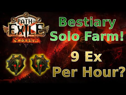 [PoE 3.16] Solo low investment bestiary farm in Lira Arthain - It's actually insane!