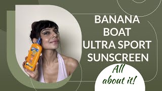 Banana boat ultra sport sunscreen|Honest Review#sunscreen #s