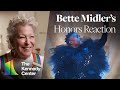 Bette Midler on Receiving a Kennedy Center Honor