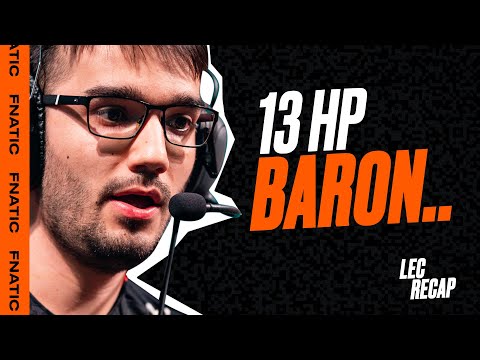 13 HP BARON.. | LEC 2020 Spring Highlights (Week 7)