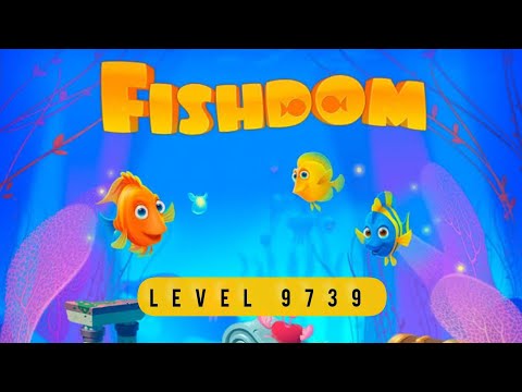 Fishdom game level 9739 #youtube #fishdom