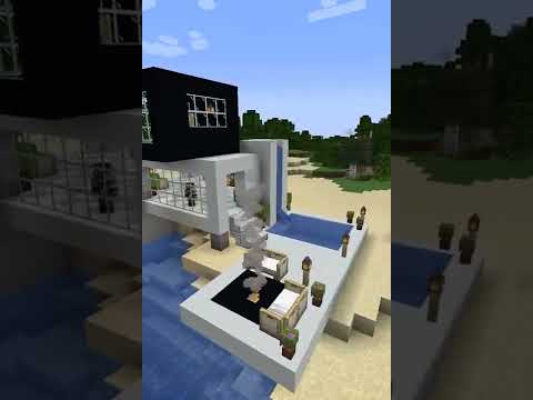 Modern Beach House | Minecraft: Longplay Short