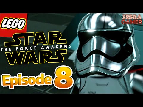LEGO Star Wars The Force Awakens Gameplay Walkthrough - Part 8 - Starkiller Sabotage!