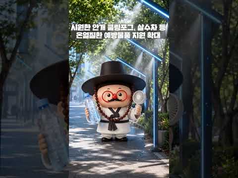폭염대응 TF 전격 확대! 스마트 그늘막부터 무더위쉼터까지 경북이 지킵니다.