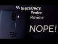 BlackBerry Evolve Review Devolved
