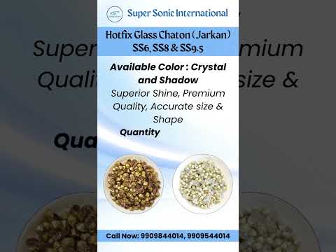 10SS SHADOW ZARKAN  / 8SS CRYSTAL SILVER ZARKAN  /8SS LCT  Hot Fix Gumming Jarkan Stone