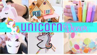 Unicorn Party Decor 🦄 On A Budget! | Birthday Traditions, Unicorn Supplies Haul Plus Gifts!