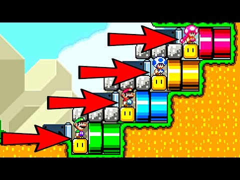 Super Mario Maker 2 Versus Multiplayer Road to Pink S+ #82