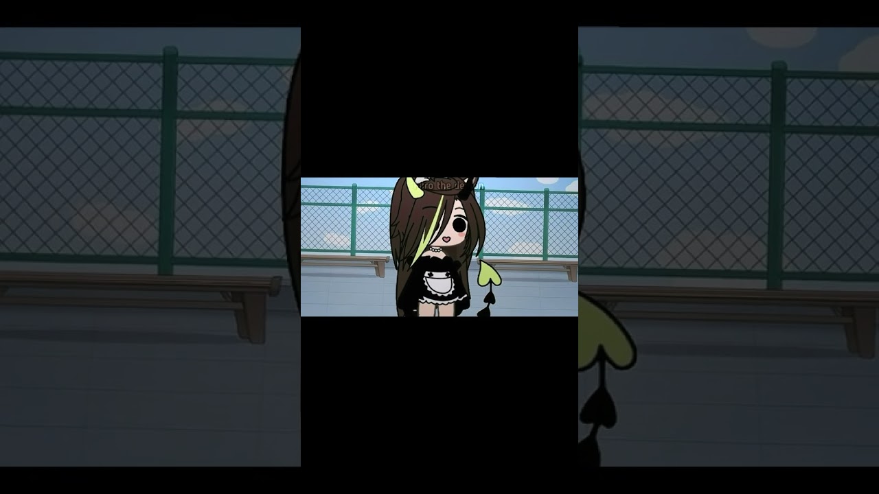 they made her emo ☠️🖇️ || #gacha #edit #trend #capcut #meme #gachatiktok #gachaclub #tiktok