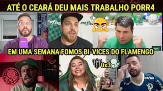 CHORO E REVOLTA - REAÇÕES dos PALMEIRENSES PUTOS DA VIDA BI VICES PRO FLAMENGO EM UMA SEMANA
