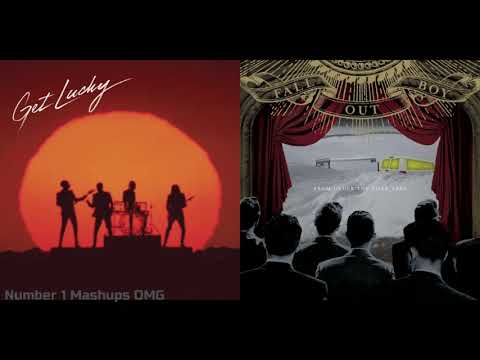 Sugar, We're Getting Lucky - Fall Out Boy + Daft Punk (Mashup)