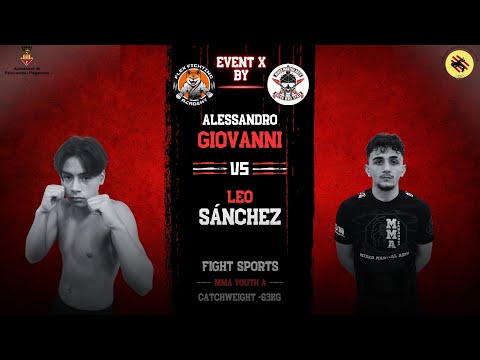FSE 10 MMA | Alessandro Giovanni vs Leo Sánchez | Combate Completo | MMA AMATEUR  YOUTH A Full Fight
