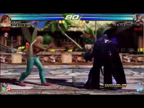Tekken Tag 2 Unlimited 지옥의이지 (Christie/Eddy) vs 7월의망령 (Lars/Leo)