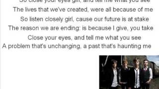 School Boy Humor - Cheating Myself Lyrics on Screen