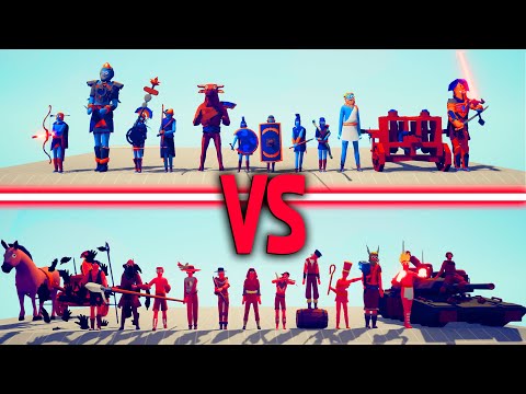 MEGA LEGACY TEAM VS MEGA LEGACY TEAM | TABS - Totally Accurate Battle Simulator