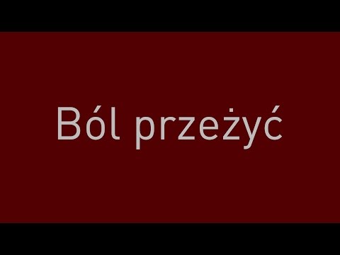 Video thumbnail for Ból przeżyć