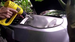 Faded Car Headlight Restoration - 2008 Subaru Forester
