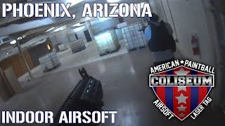 Indoor Airsoft Phoenix, Arizona - American Paintball Coliseum