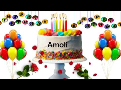 Amoli happy birthday song/Amoli happy birthday