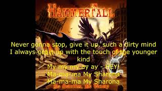 Hammerfall   My Sharona Bonus Track Cover The Knack Lyrics