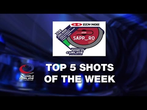CURLING: Top 5 Shots of World Women's Chp 2015