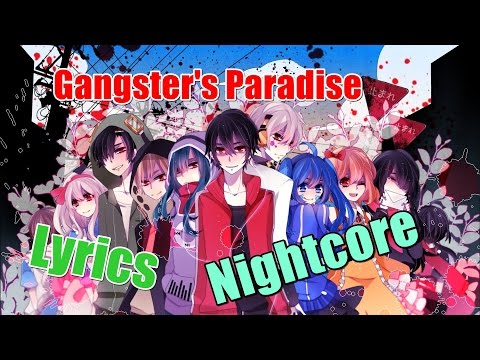 Nightcore - Gangster's Paradise [Rock Cover]