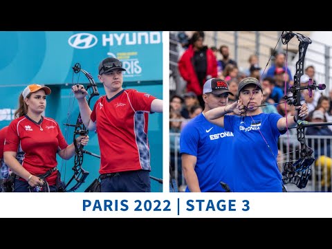 Great Britain v Estonia – compound mixed team bronze | Paris 2022 World Cup S3