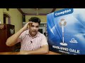 Crompton Pedestal Fan High Speed Whirlwind Gale - Unboxing & Installation
