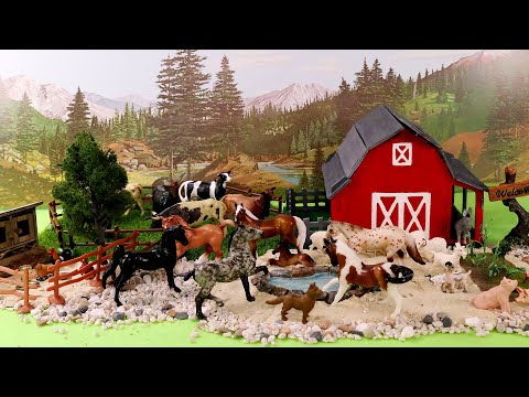Fun Farm Diorama and Barnyard Animals