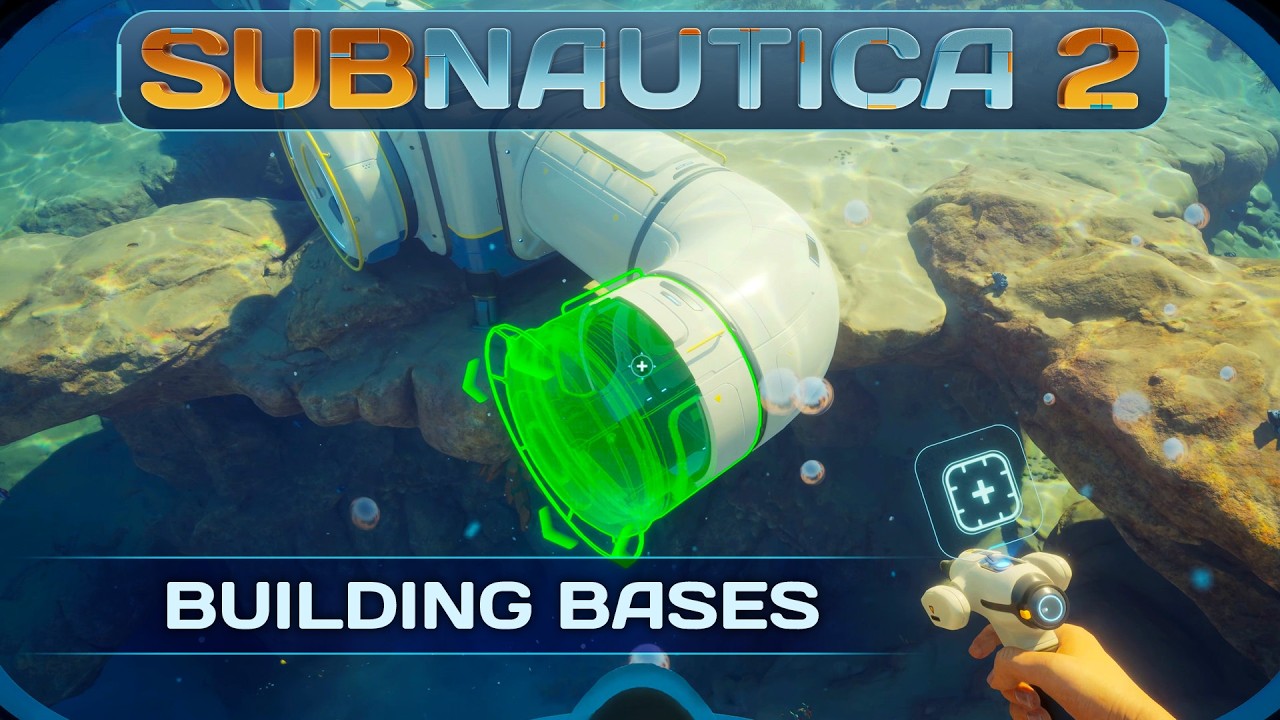 Subnautica 2 Dev Vlog - Building Bases - YouTube