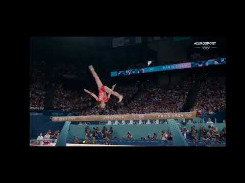 Qiu Qiyuan 2024 Olympic Team Final Beam
