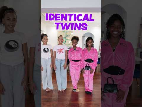 Identical Twins 👯‍♀️👯‍♀️