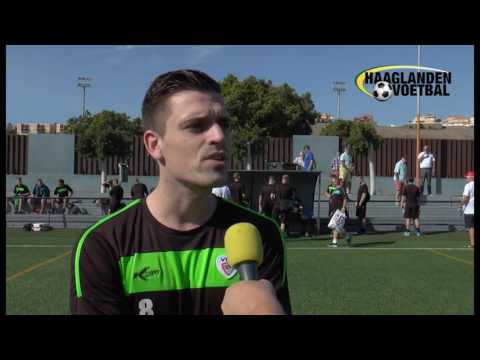 Haaglanden Voetbal op trainingskamp - Interview met Glenn van den Nieuwenhuijsen